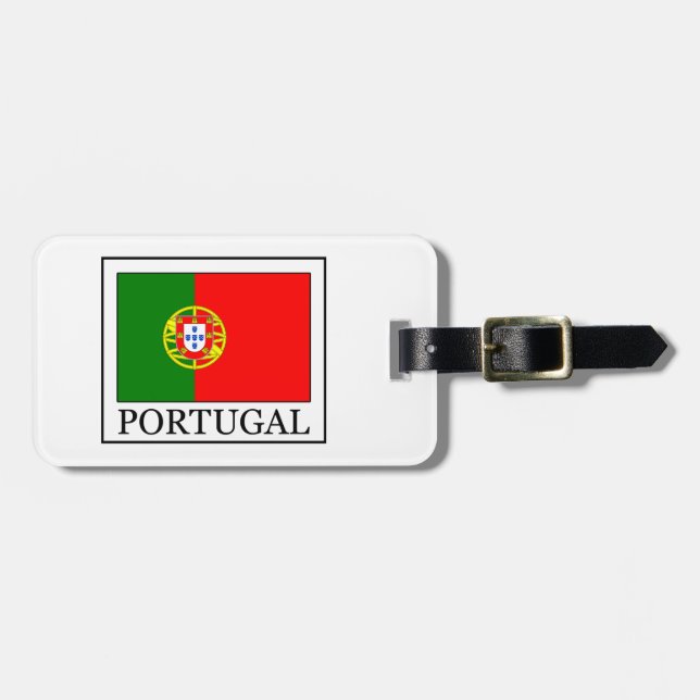 Portugal Luggage Tag (Front Horizontal)
