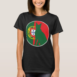 Portugal Lynx Portuguese National Animal Flag T-Shirt