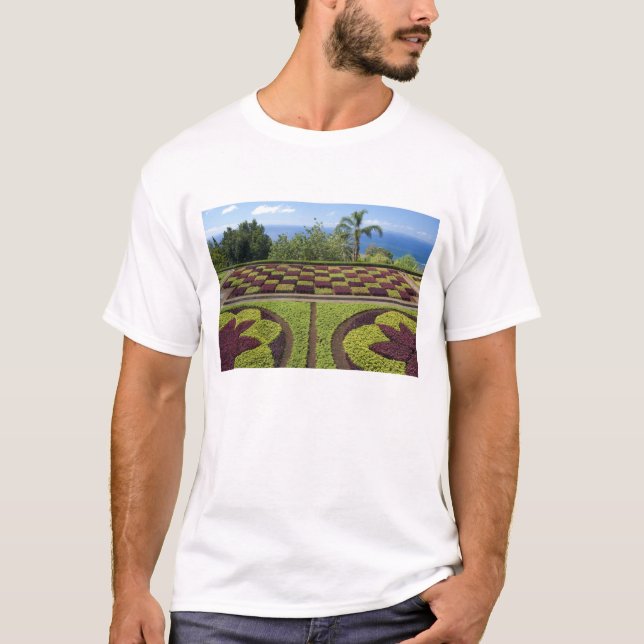 Portugal, Madeira Island, Funchal. Botanical T-Shirt (Front)