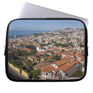 Portugal, Madeira Island, Funchal. Cable car Laptop Sleeve