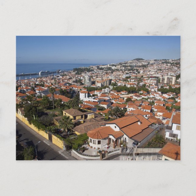 Portugal, Madeira Island, Funchal. Cable car Postcard (Front)