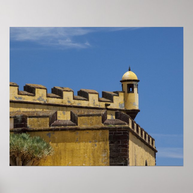 Portugal, Madeira Island, Funchal. Historic Poster (Front)