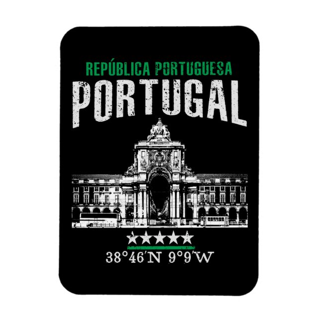 Portugal Magnet (Vertical)