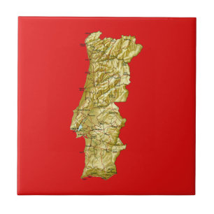 Portugal Map Tile