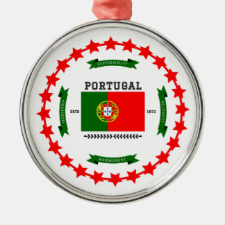 Portugal Metal Ornament