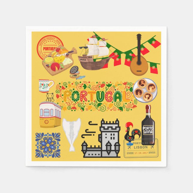 Portugal  napkin (Front)