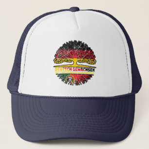 Portugal Portugiesisch Deutsch Deutschland Baum Trucker Hat