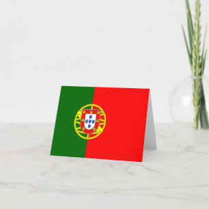 Portugal (Portuguese) Flag Card