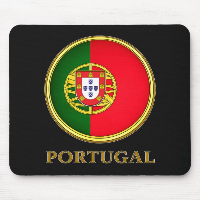 Portugal - Portuguese Flag Mouse Pad (Front)