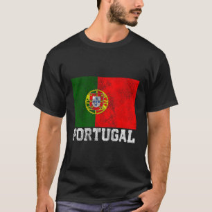 Portugal Portuguese Flag National Pride Family Roo T-Shirt