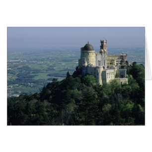 Portugal, Sintra, Palais de Pena, sur la Serra da