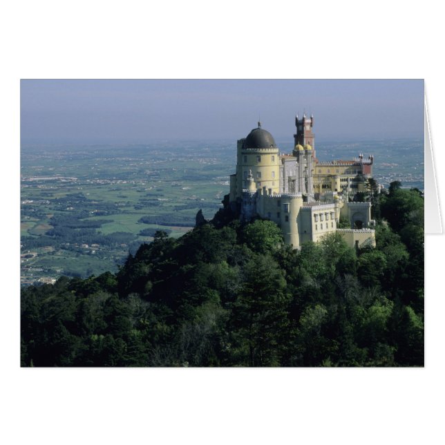 Portugal, Sintra, Palais Pena, sur la Serra da (Devant horizontal)