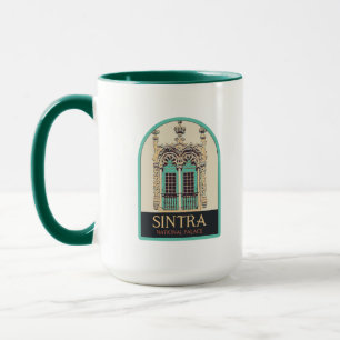 Portugal Sintra, typical window Mug