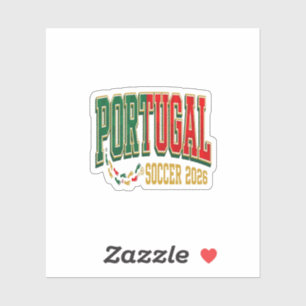 Portugal Soccer 2026 Soccer Bold Country Typograph