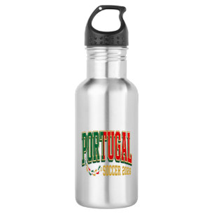 Portugal Soccer 2026 Soccer Bold Country Typograph 532 Ml Water Bottle