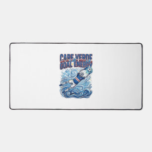 Portugal Soccer 2026 Soccer Bold Country Typograph Desk Mat