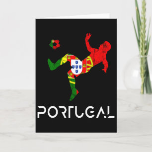Portugal Soccer Futebol Portuguese Pride Portugues Card