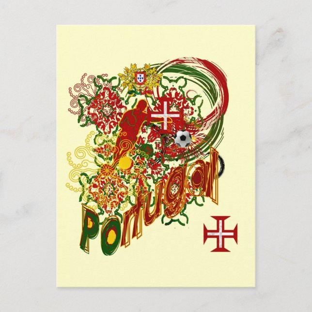 Portugal Soccer Futebol Postcard (Front)