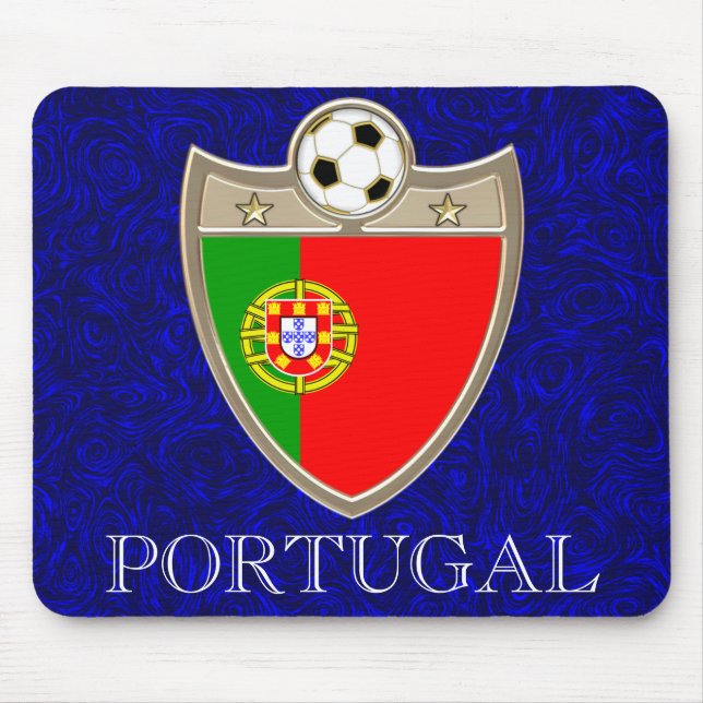 Portugal Soccer Mouse Pad (Front)