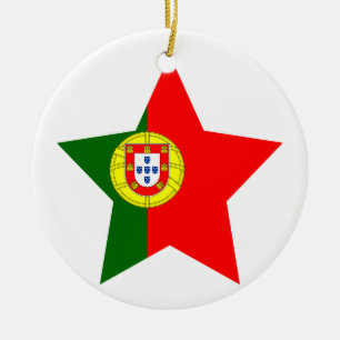 Portugal Star Ceramic Ornament