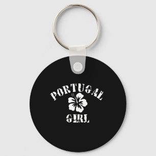 Portugal Tattoo Style Keychain