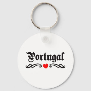 Portugal Tattoo Style Keychain