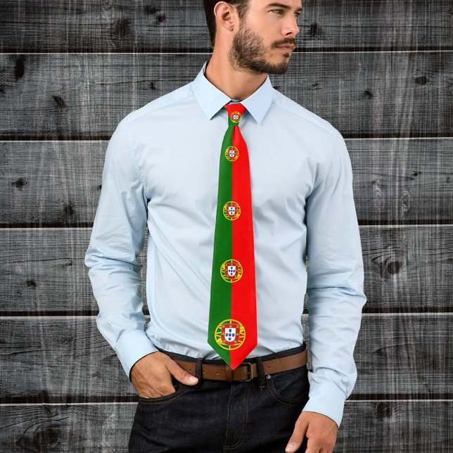 Portugal Tie, Patriotic fashion, Portutuese Flag Tie (Creator Uploaded)
