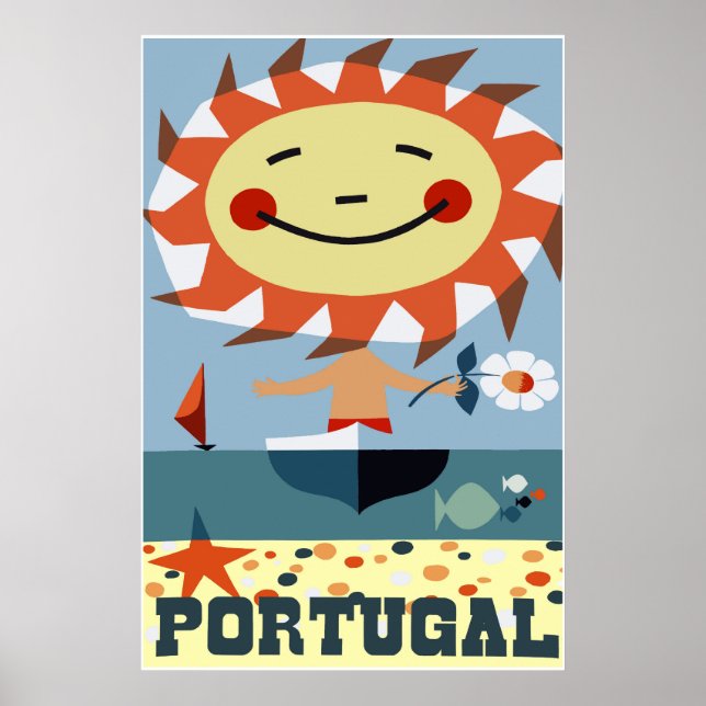 Portugal, Travel Poster (Front)