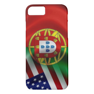 Portugal/USA Flag Iphone iPhone 8/7 Case