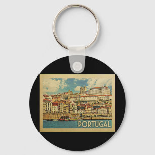 Portugal Vintage Travel Keychain