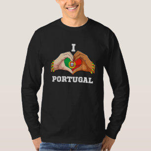 Portugal Women Men Patriotic Portuguese Flag Portu T-Shirt