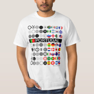 Portugal World Cup 2010 Group G Indicated T-Shirt