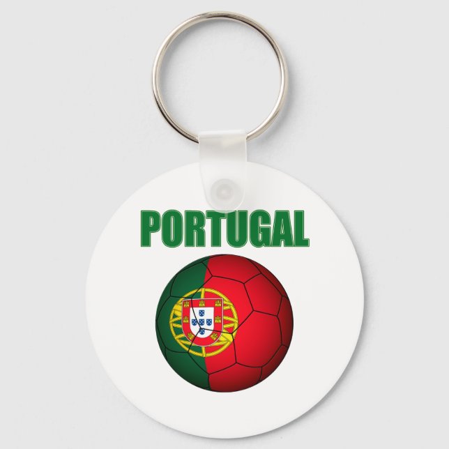 Portugal World Cup t-shirt Keychain (Front)