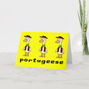 Portugeese Greeting Card