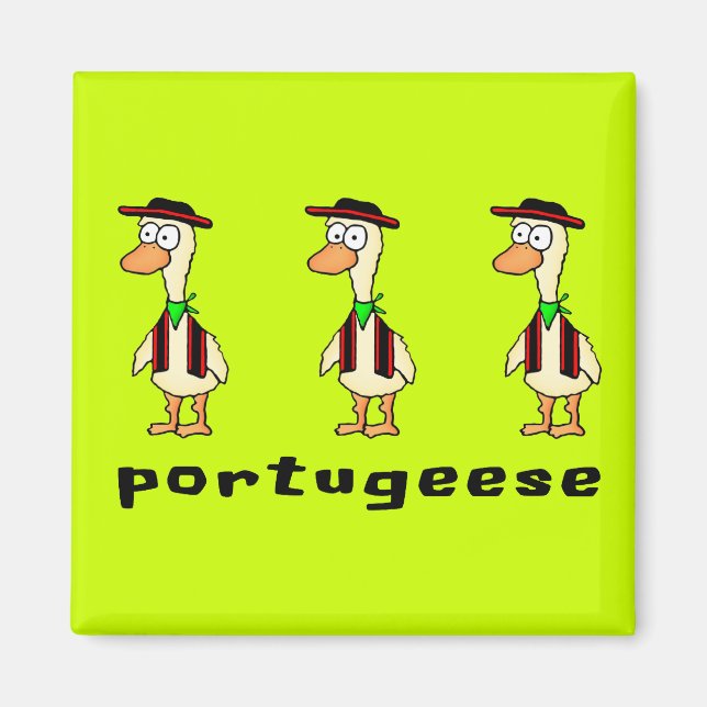 Portugeese Magnet (Front)