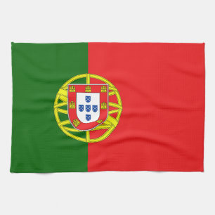 Portugese Flag Kitchen Towel