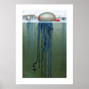 Portugese Man-o-war Poster