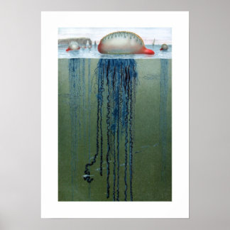 Portugese Man-o-war Poster