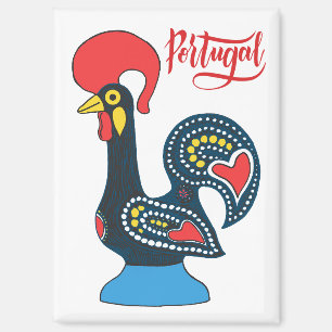 Portugese Rooster Magnet