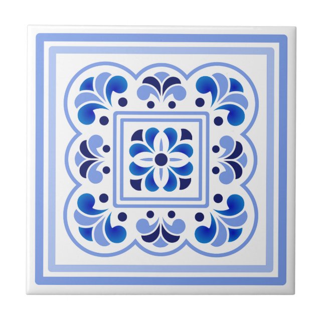 Portugese Tiles Pattern (Front)