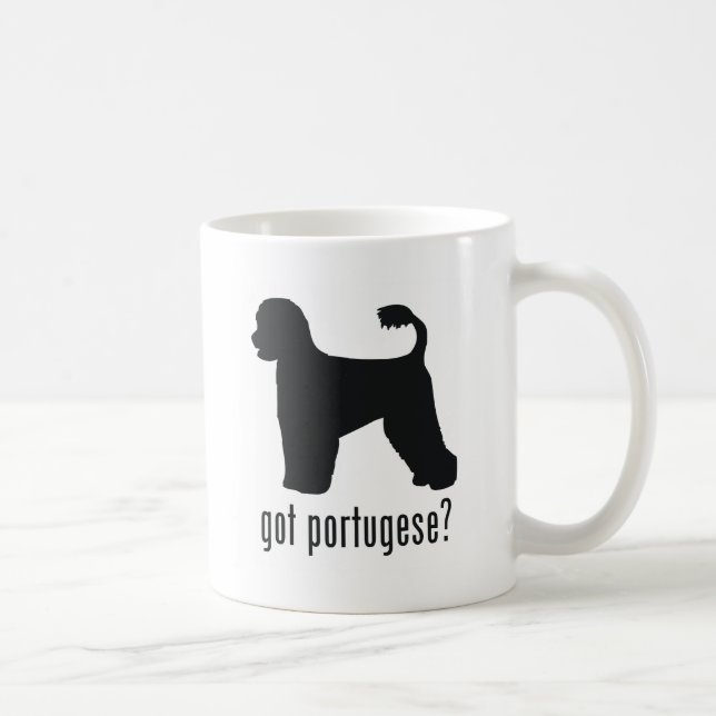 Portugese Water Dog Coffee Mug (Right)