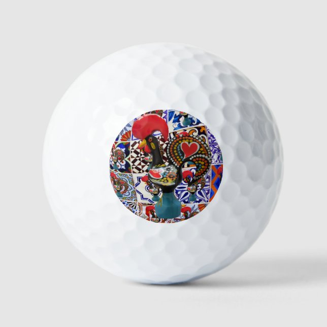 Português design  golf balls (Front)