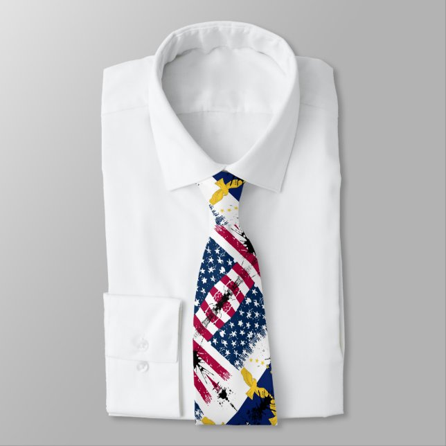 Portuguese American Tie (Tied)