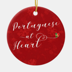 Portuguese At Heart, Christmas Tree Ornament