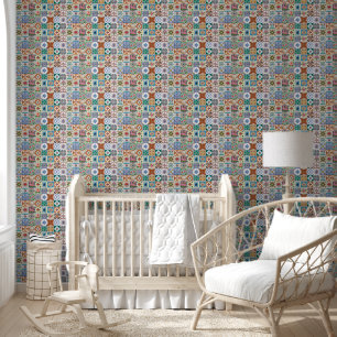 Portuguese Azulejo Tiles Wall Mural Home Decor