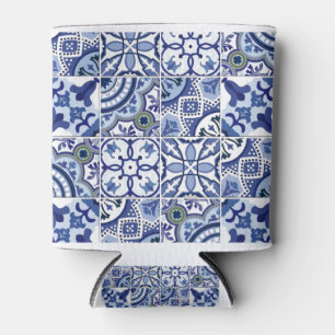Portuguese Blue Tiles Can cooler