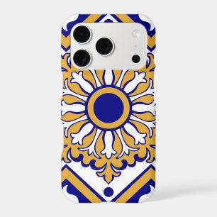 Portuguese Blue Yellow Mediterranean Floral 