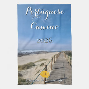 Portuguese Camino 2026 Kitchen Towel