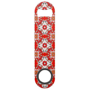 Portuguese Ceramic Tile Pattern Bar Key