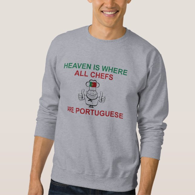 Portuguese Chefs Sweatshirt (Front)